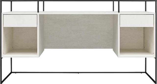 Carizzo White Desk - Thumbnail - Image 1