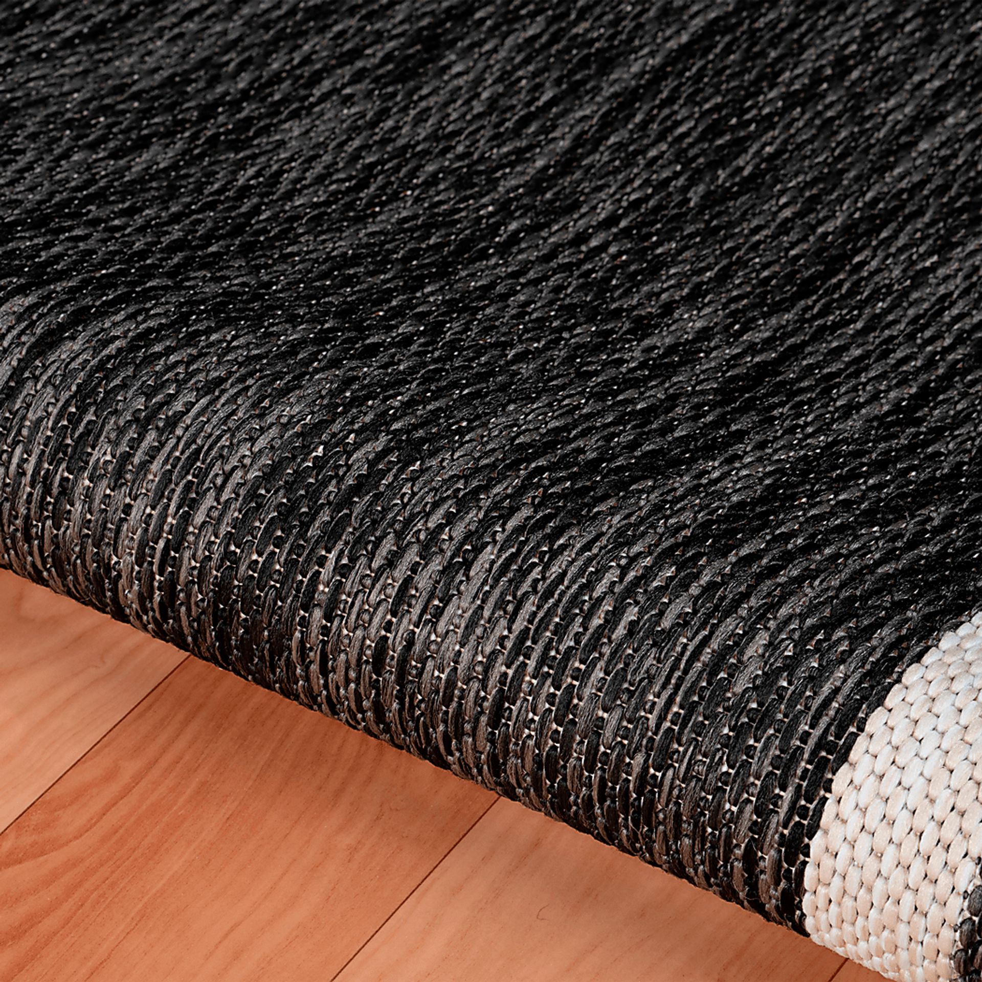 Carledosa Black/Multi 5'3 x 7' Indoor/Outdoor Rug - Image 4