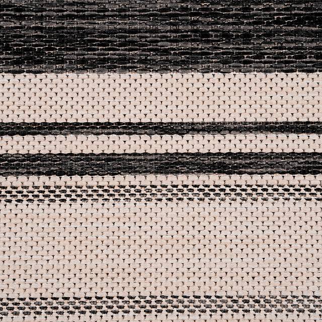 Carledosa Black/Multi 5'3 x 7' Indoor/Outdoor Rug - Thumbnail - Image 6