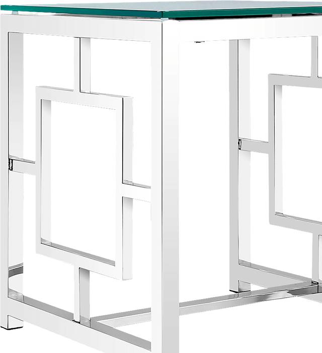 Carleita Clear End Table - Thumbnail - Image 2