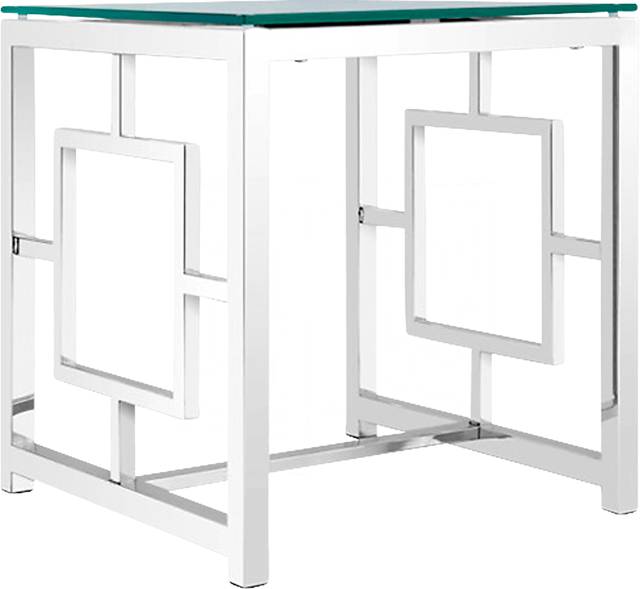Carleita Clear End Table - Thumbnail - Image 1