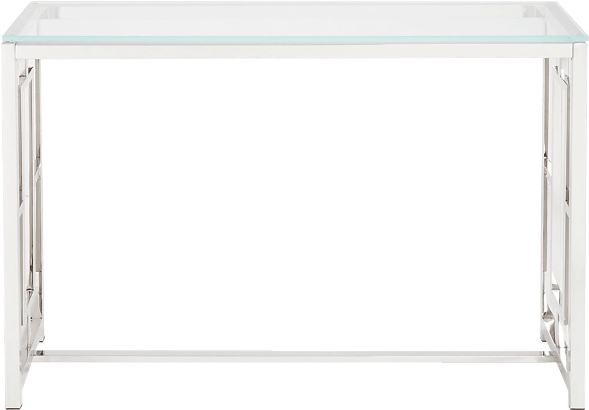 Carleita Clear Sofa Table - Image 2