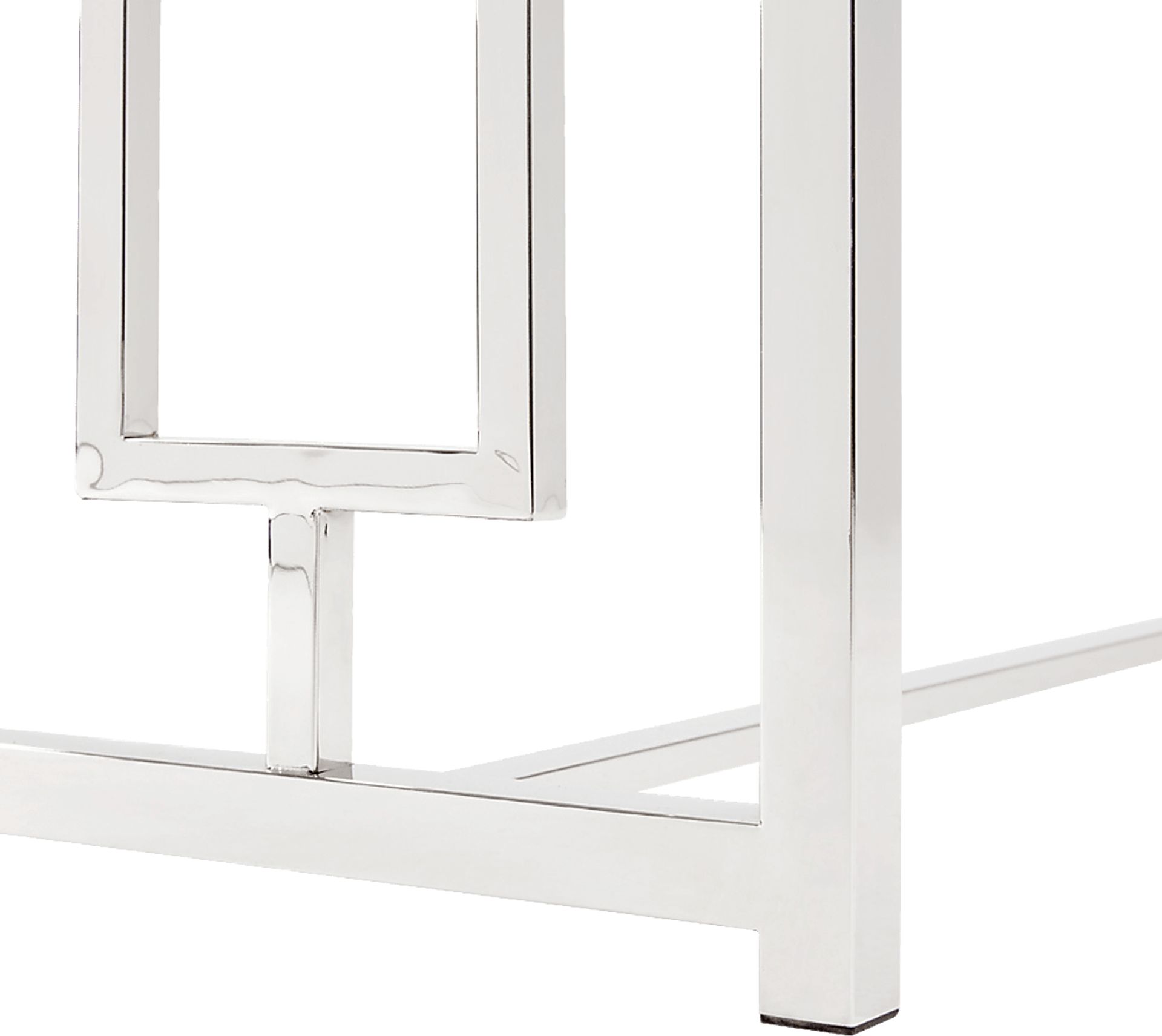 Carleita Clear Sofa Table - Image 5