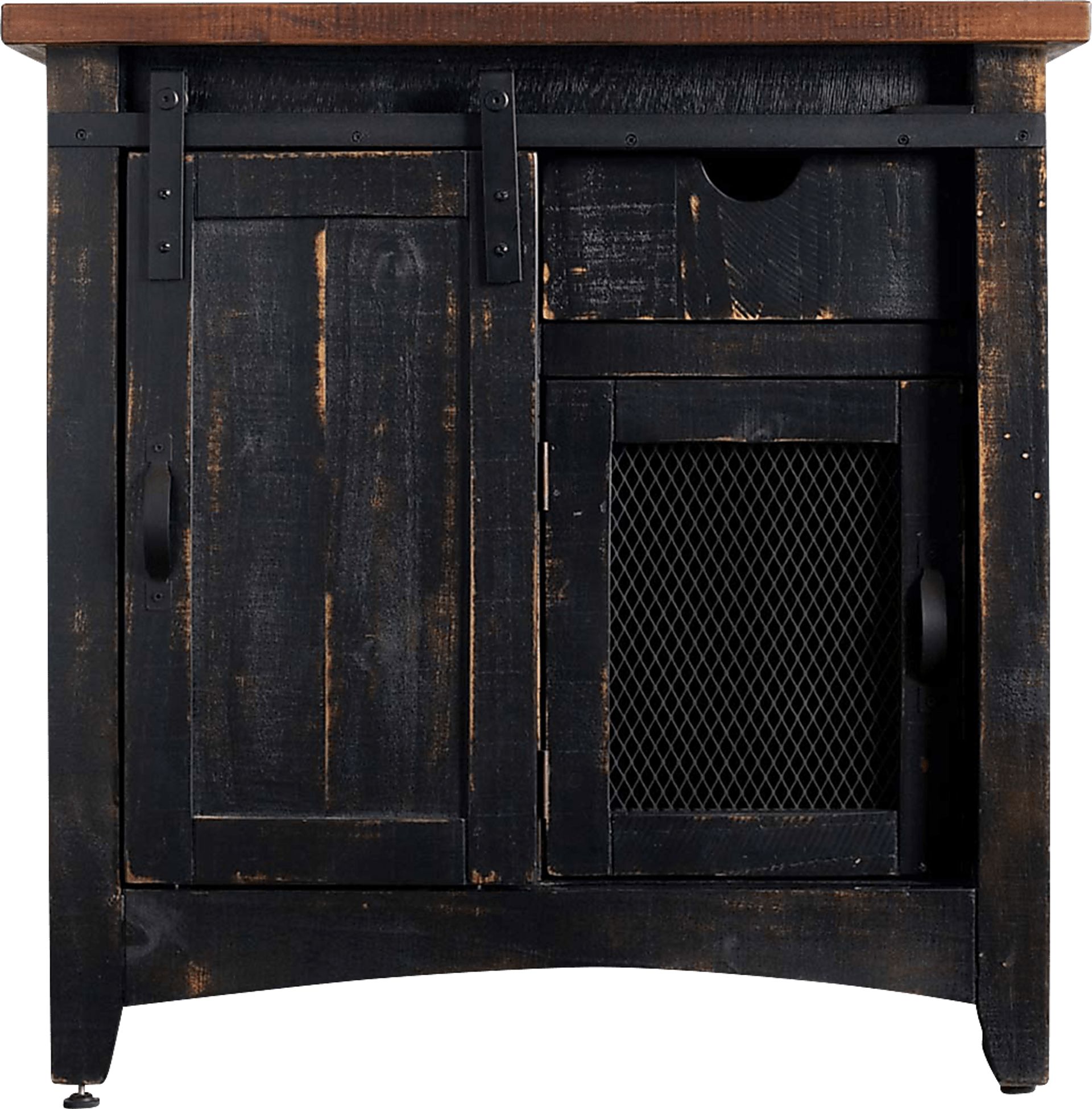 Carlesbad Black Accent Cabinet - Image 2