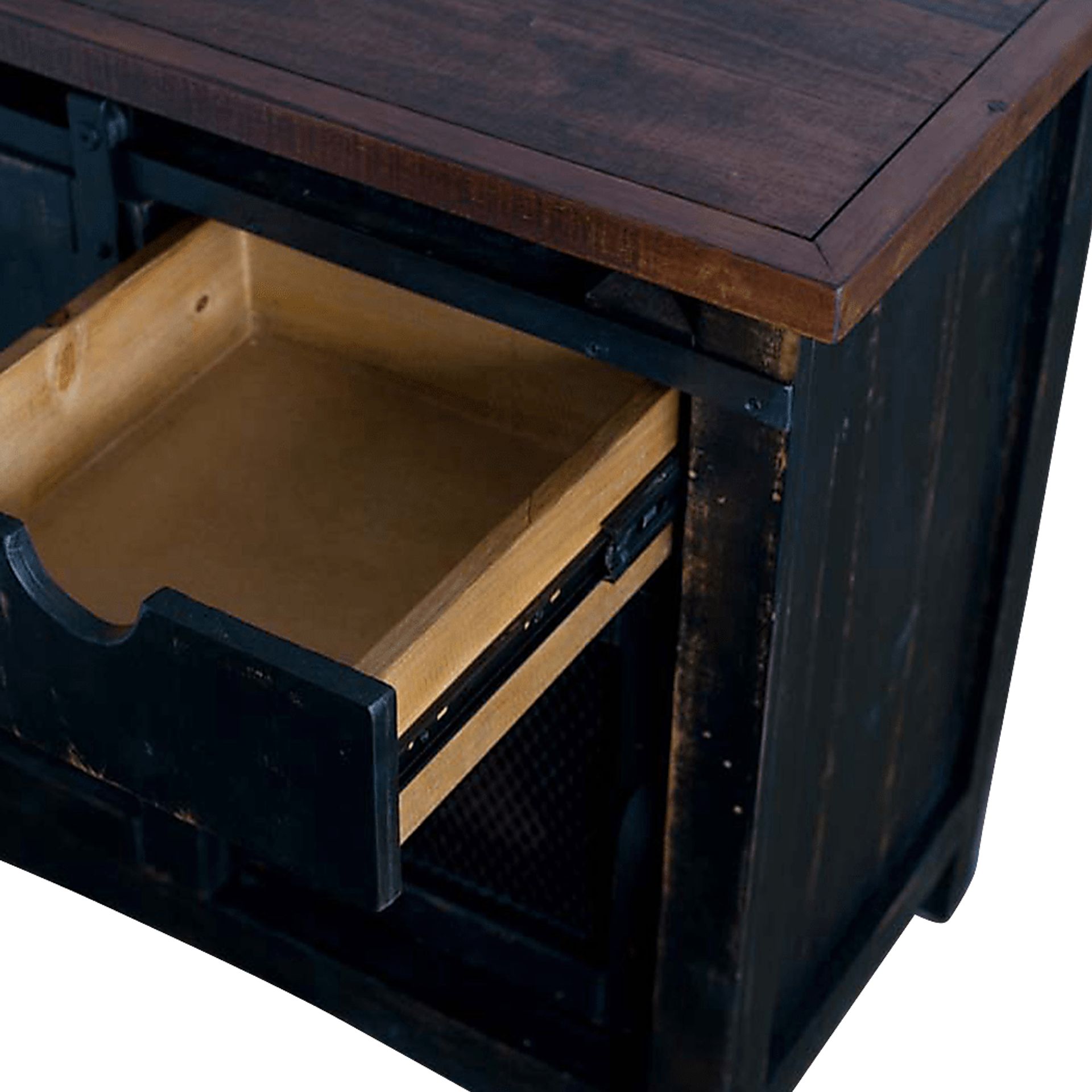 Carlesbad Black Accent Cabinet - Image 5