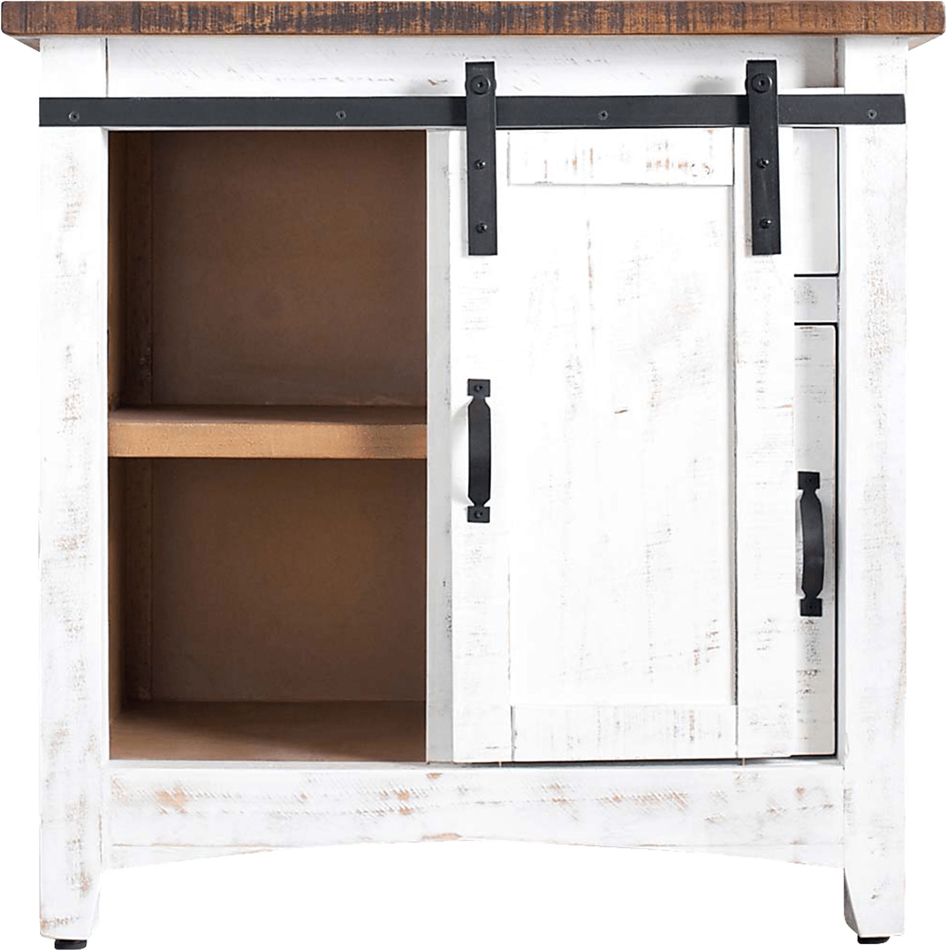 Carlesbad White Accent Cabinet - Image 3
