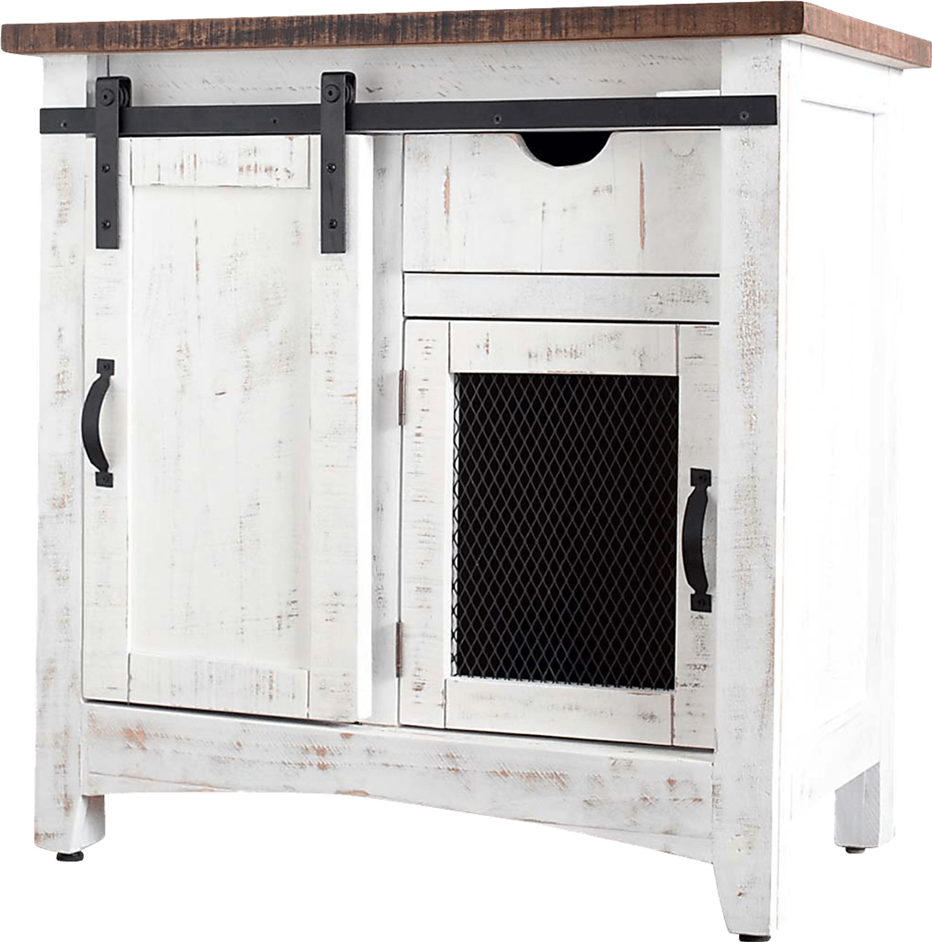 Carlesbad White Accent Cabinet - Image 1
