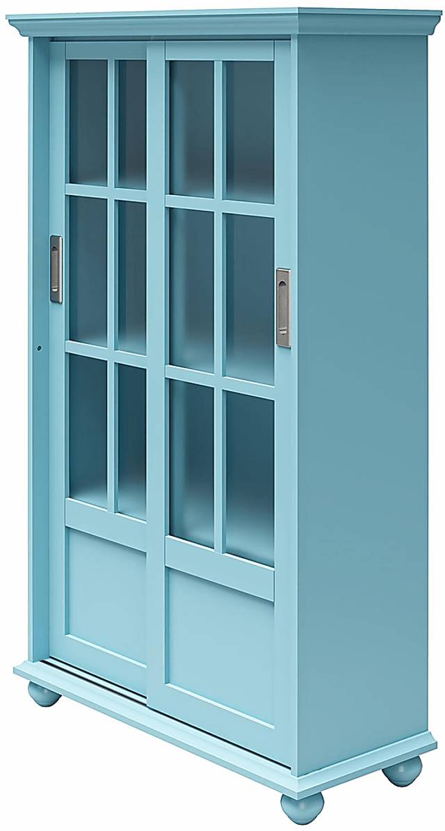 Carleta Blue Bookcase - Thumbnail - Image 5