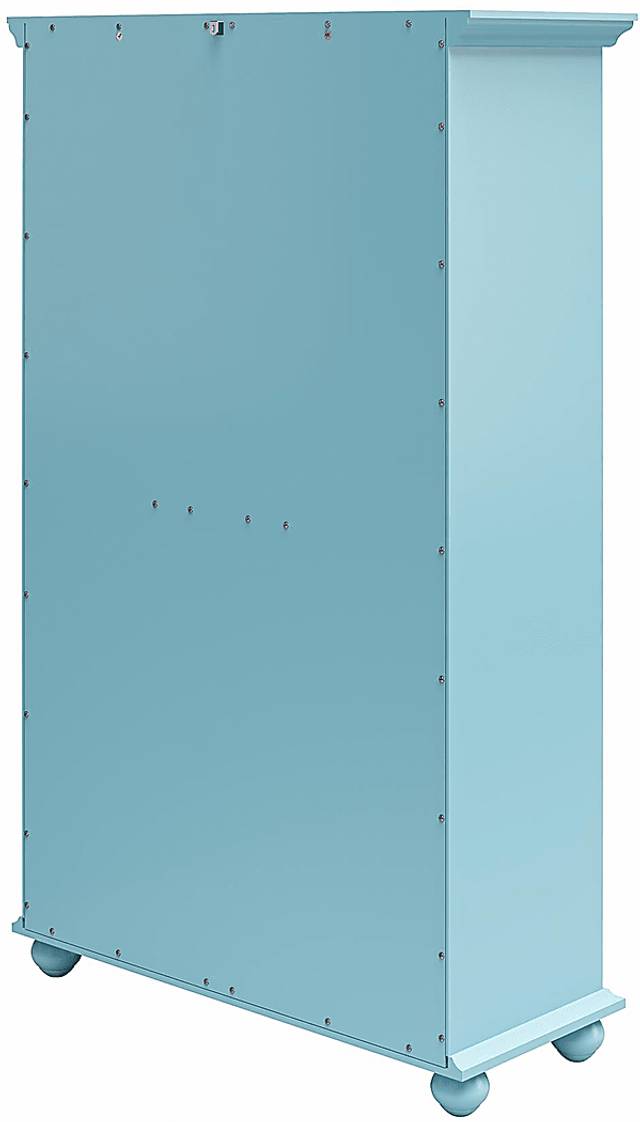 Carleta Blue Bookcase - Thumbnail - Image 6