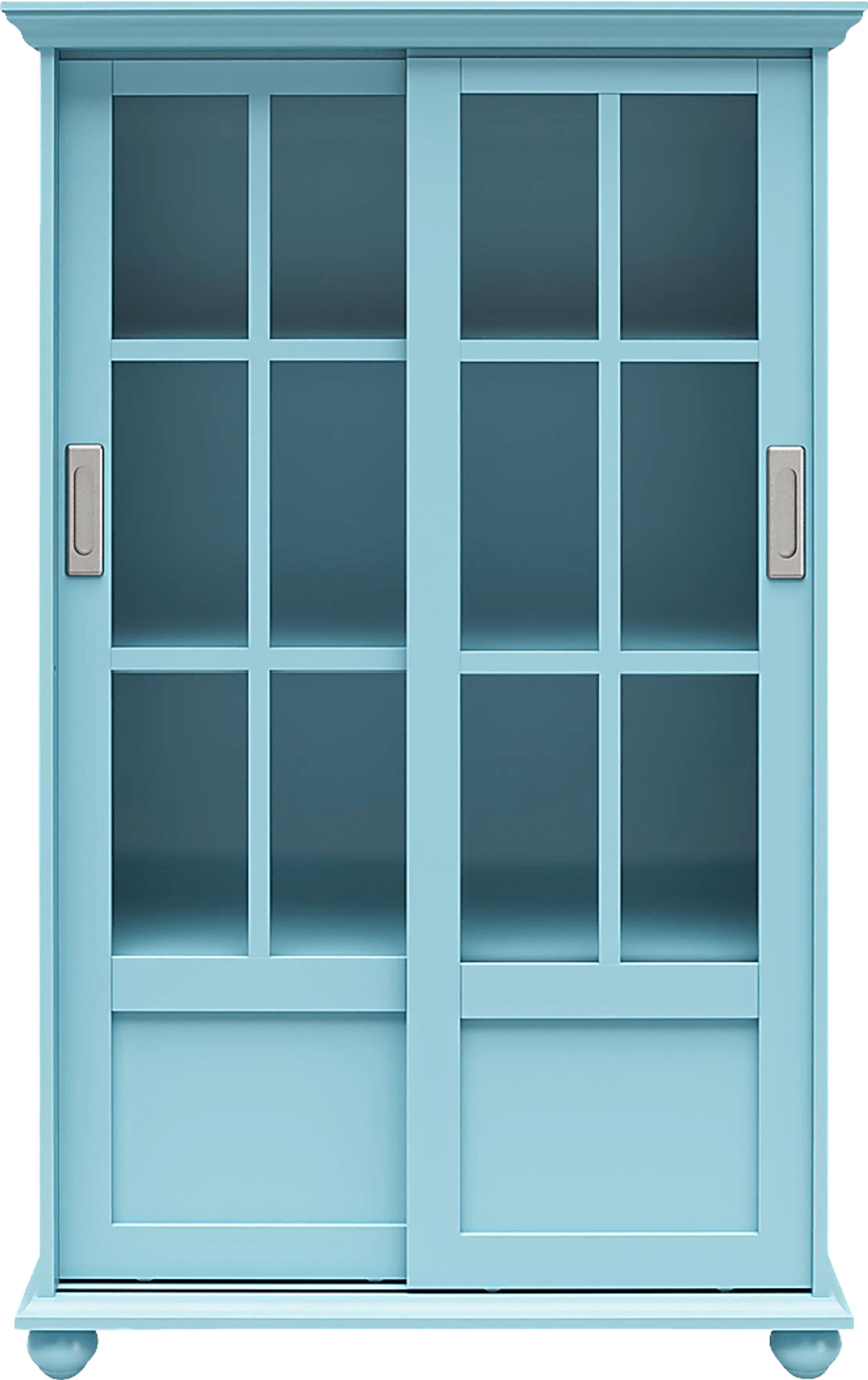Carleta Blue Bookcase - Image 1
