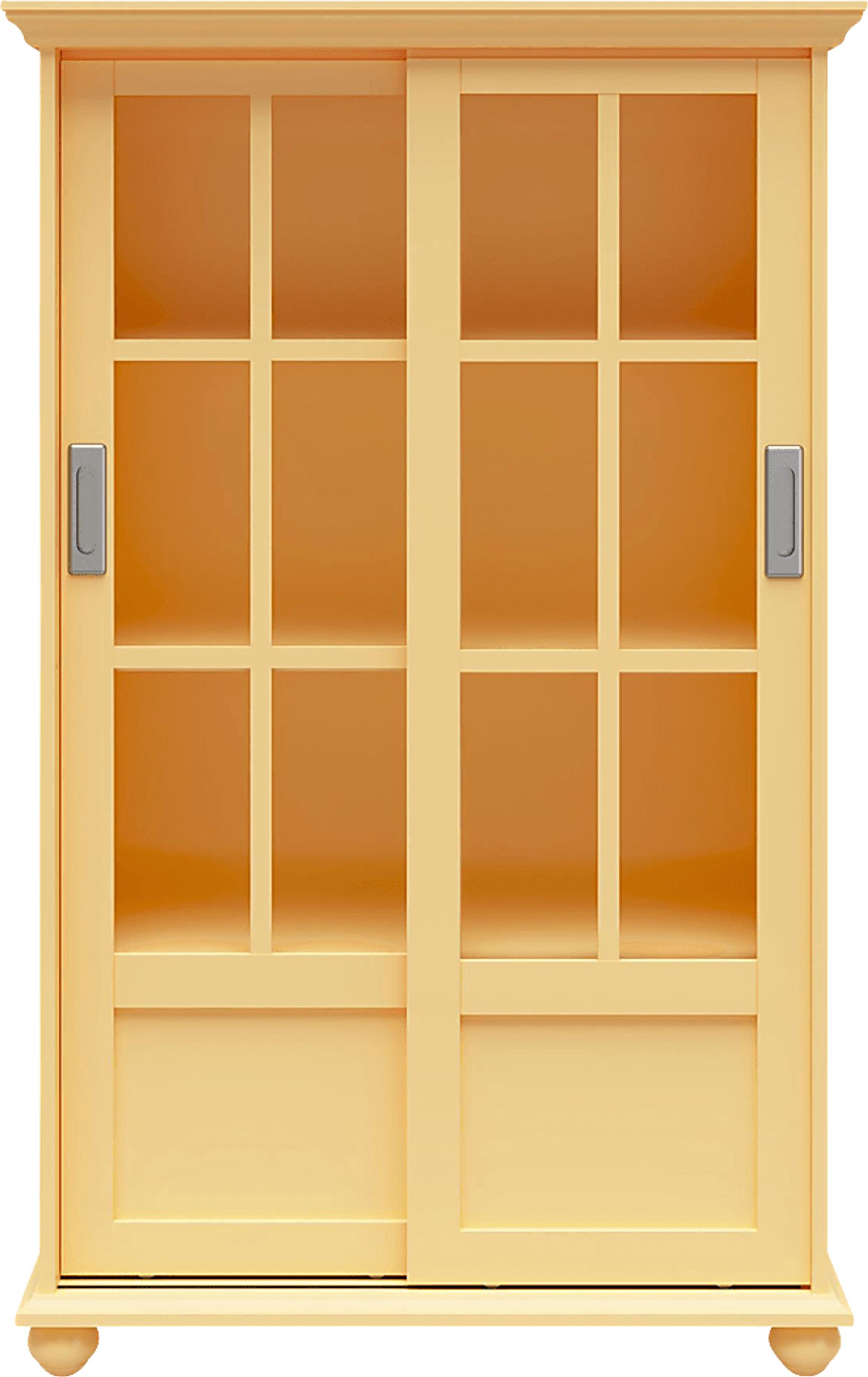Carleta Yellow Bookcase - Image 1