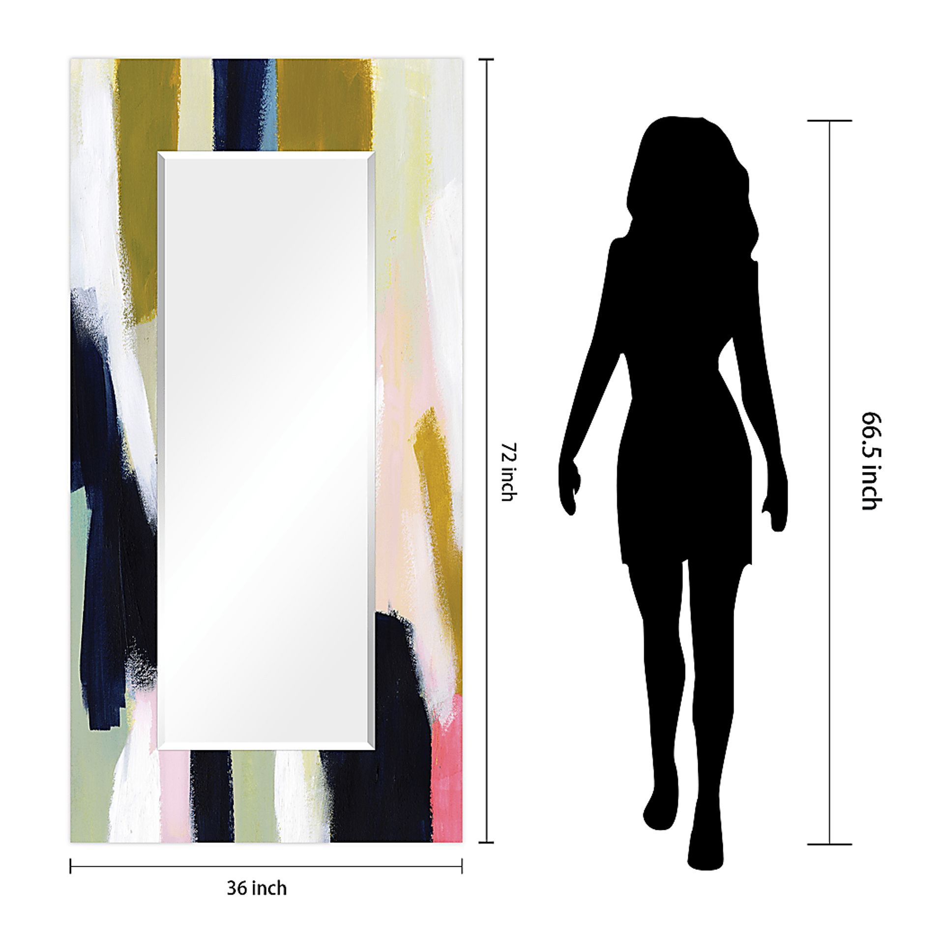 Carlett Gold Mirror - Image 8