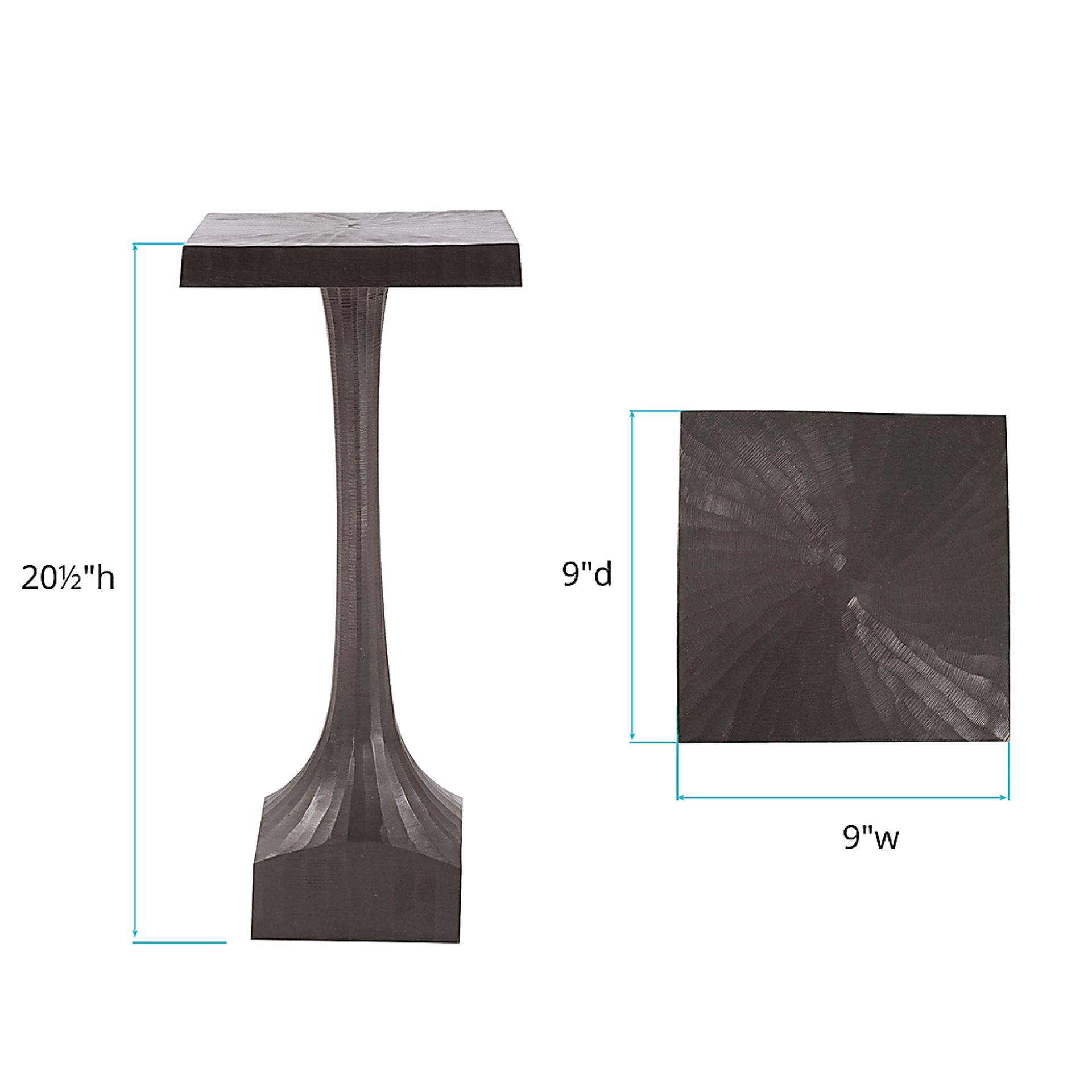 Carlinda Black Accent Table - Image 5