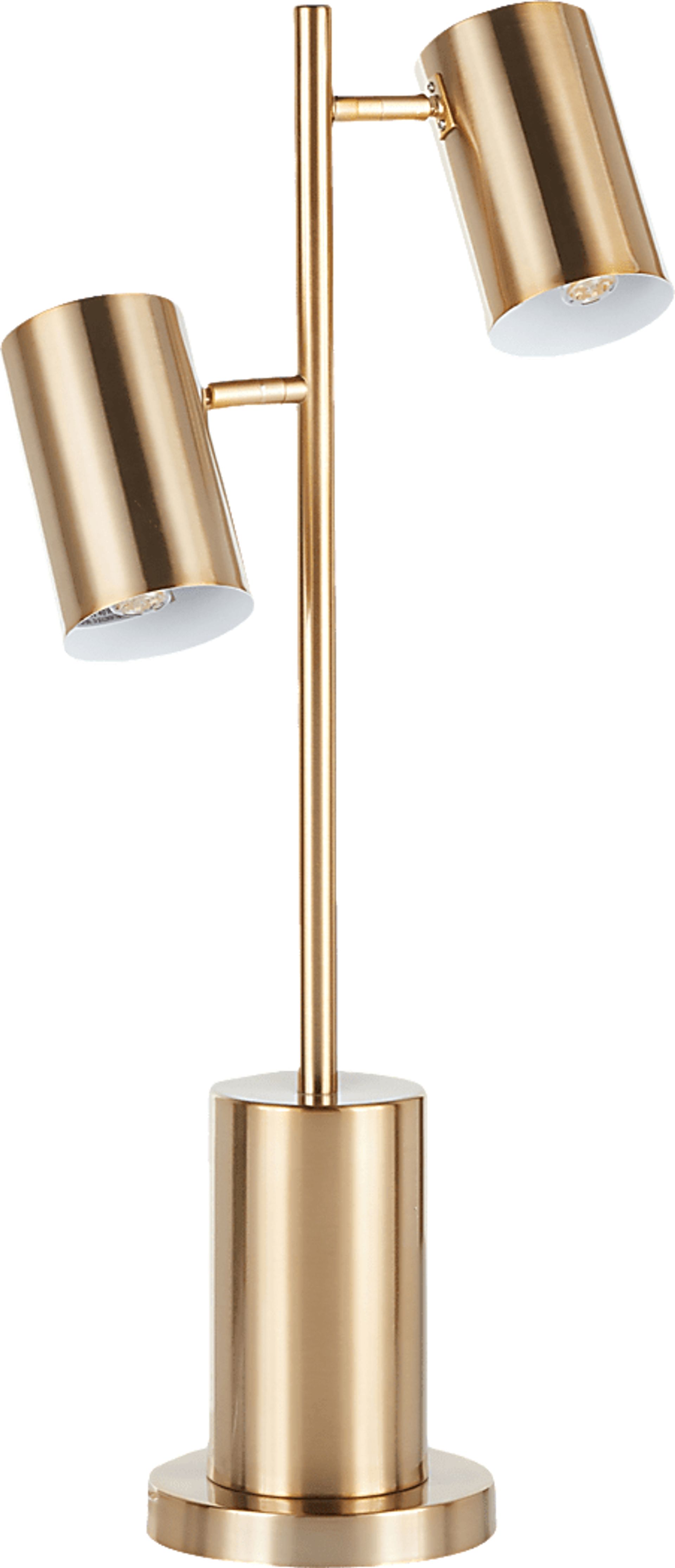 Carlington Gold Lamp - Image 1