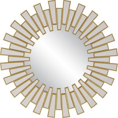 Carlisa Gold Mirror