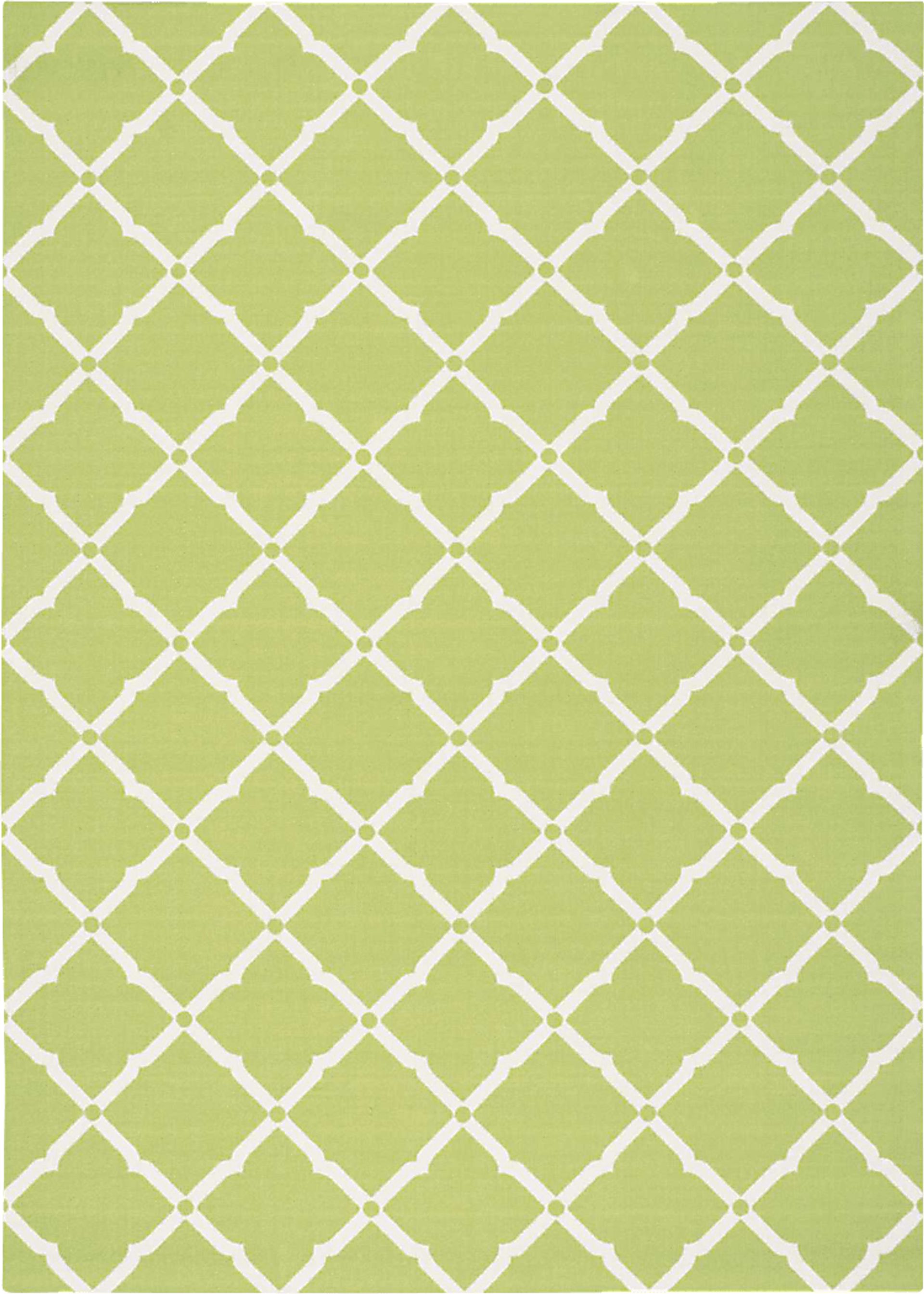 Carlisia Light Green 5' x 8' Indoor/Outdoor Rug - Image 1