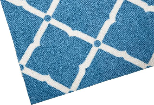 Carlisia Navy 5' x 8' Indoor/Outdoor Rug - Thumbnail - Image 3