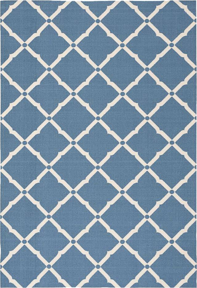Carlisia Navy 5' x 8' Indoor/Outdoor Rug - Thumbnail - Image 1
