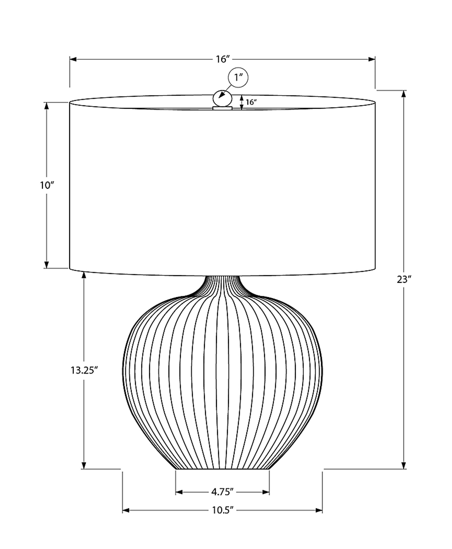 Carlisle Boulevard Black Lamp - Image 7