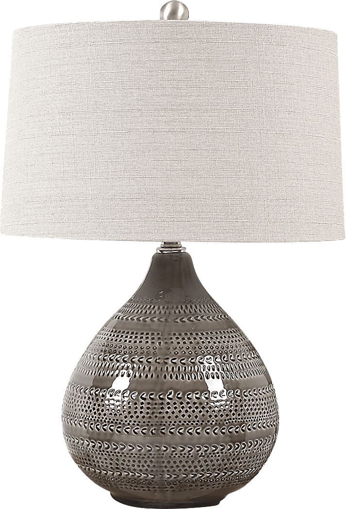 Carlo Court Gray Lamp