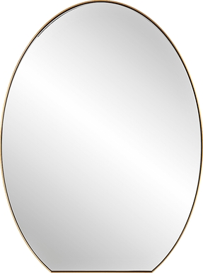 Carlotta Brass Mirror