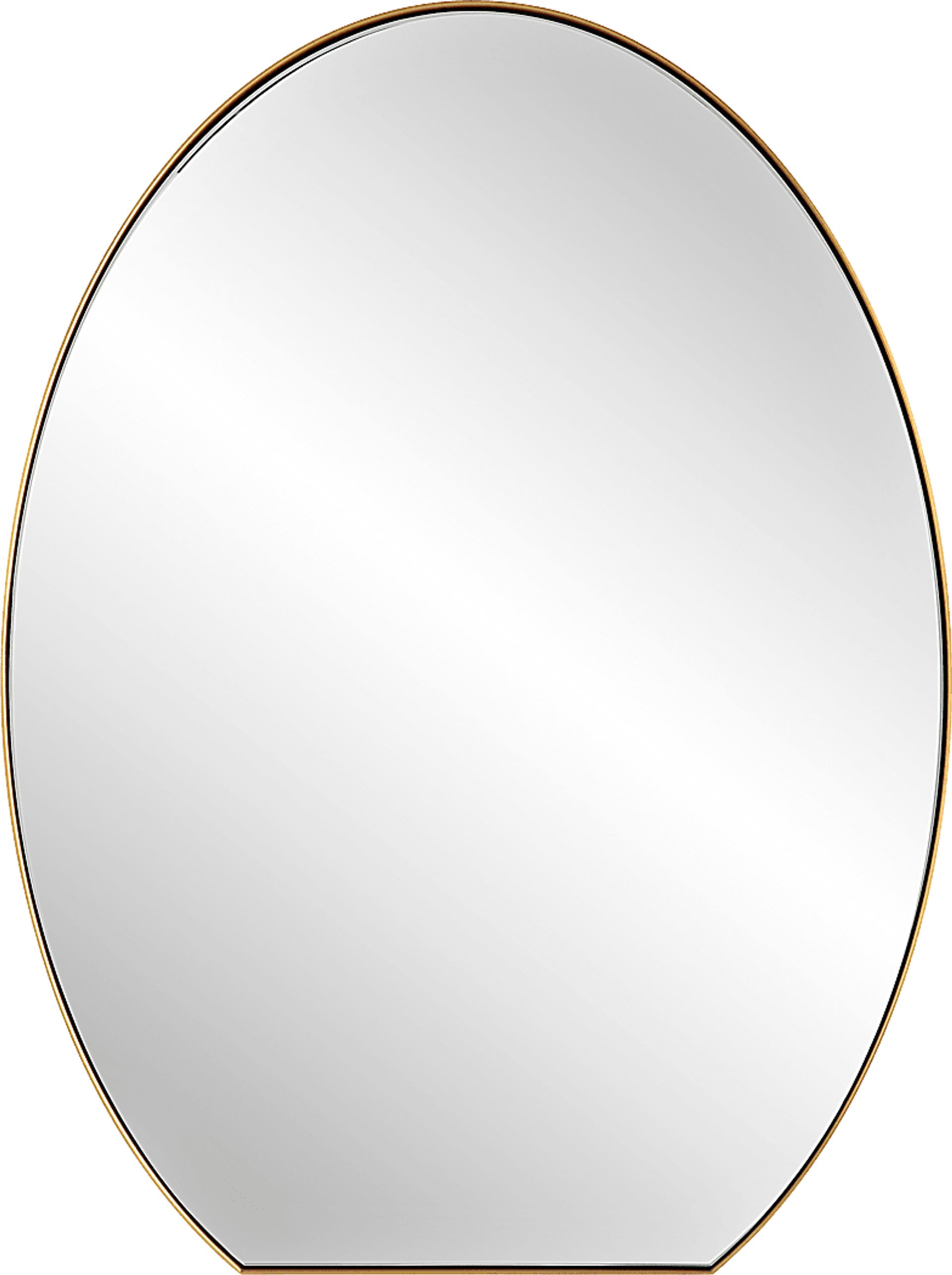 Carlotta Brass Mirror - Image 1