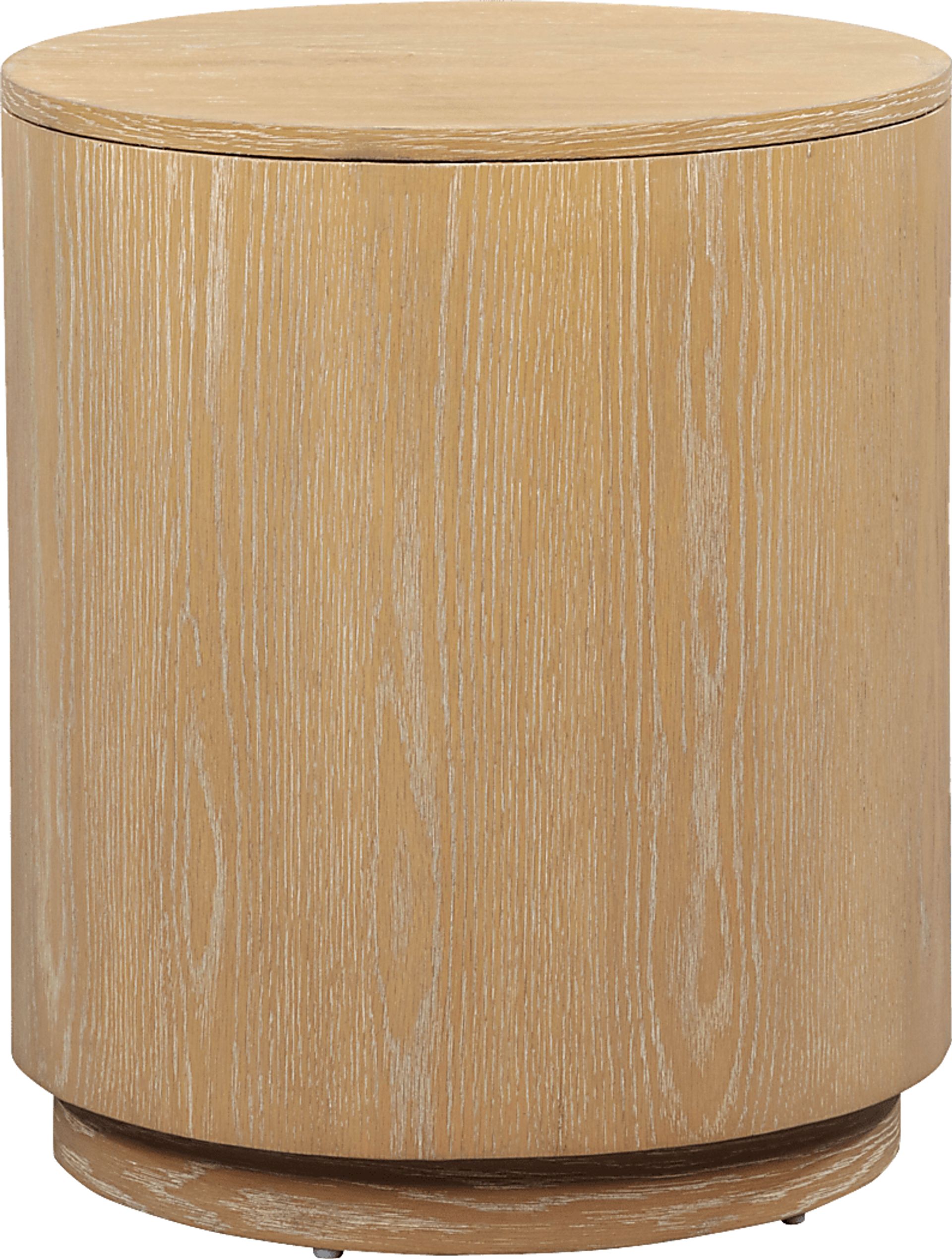 Carlowe Natural End Table - Image 2