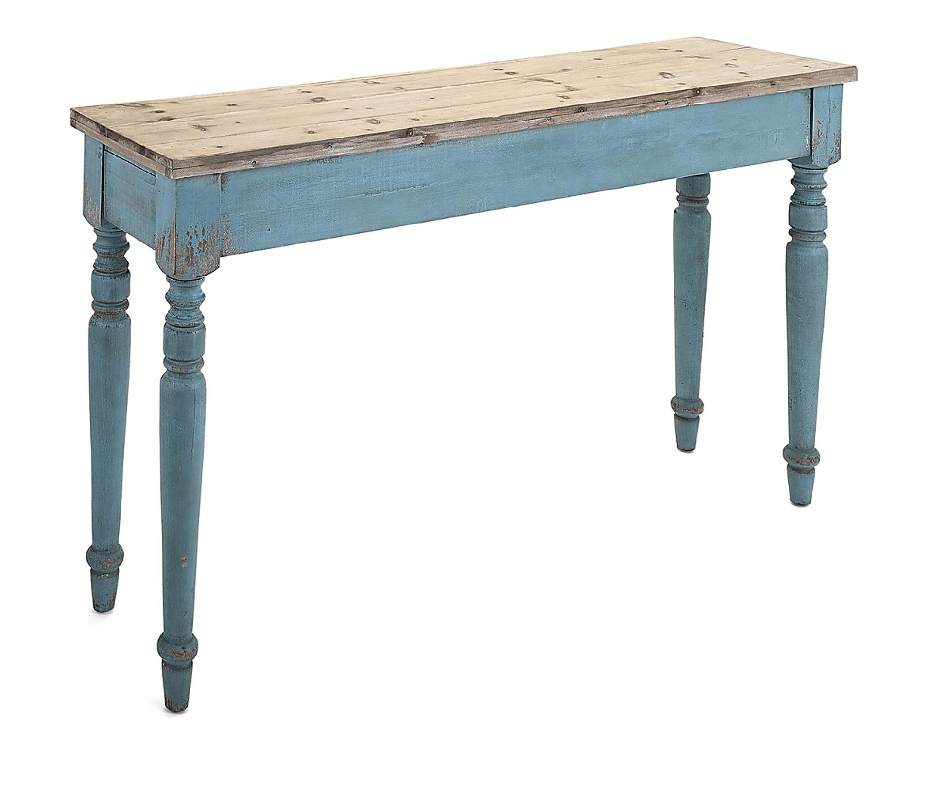 Carlowe Teal Sofa Table - Image 1