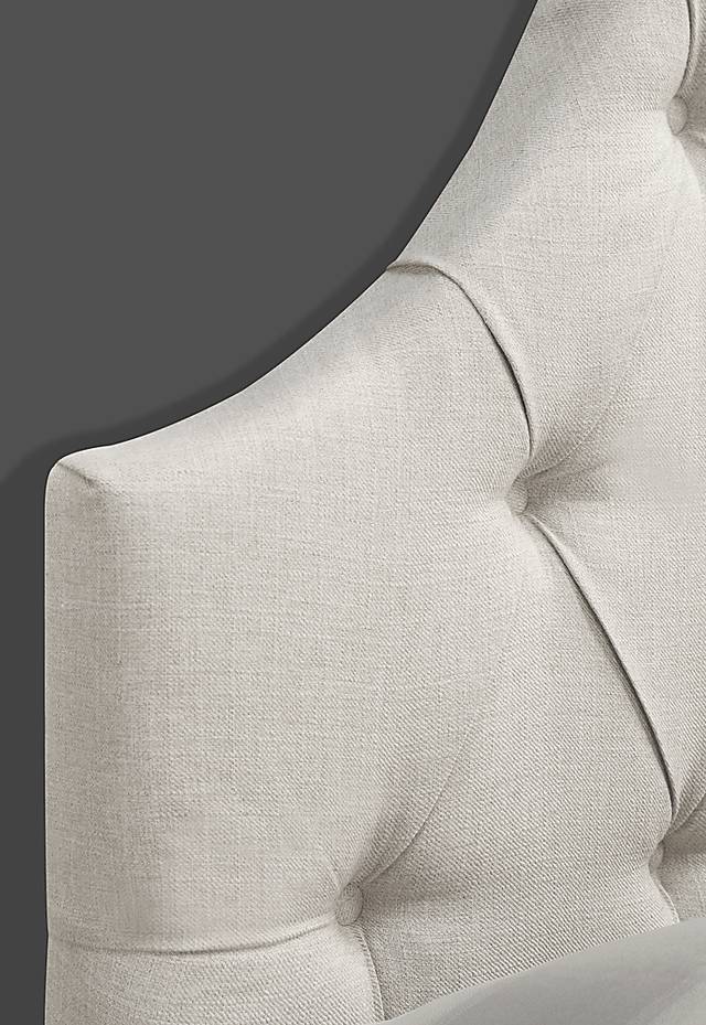 Carly Linen Full/Queen Upholstered Headboard - Thumbnail - Image 4