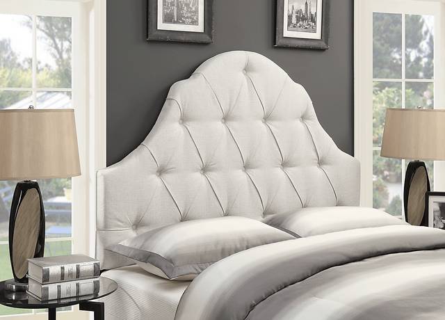Carly Linen Full/Queen Upholstered Headboard - Thumbnail - Image 1