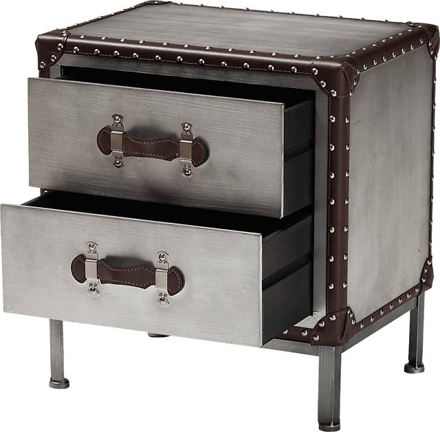 Carlyey Silver End Table - Thumbnail - Image 4