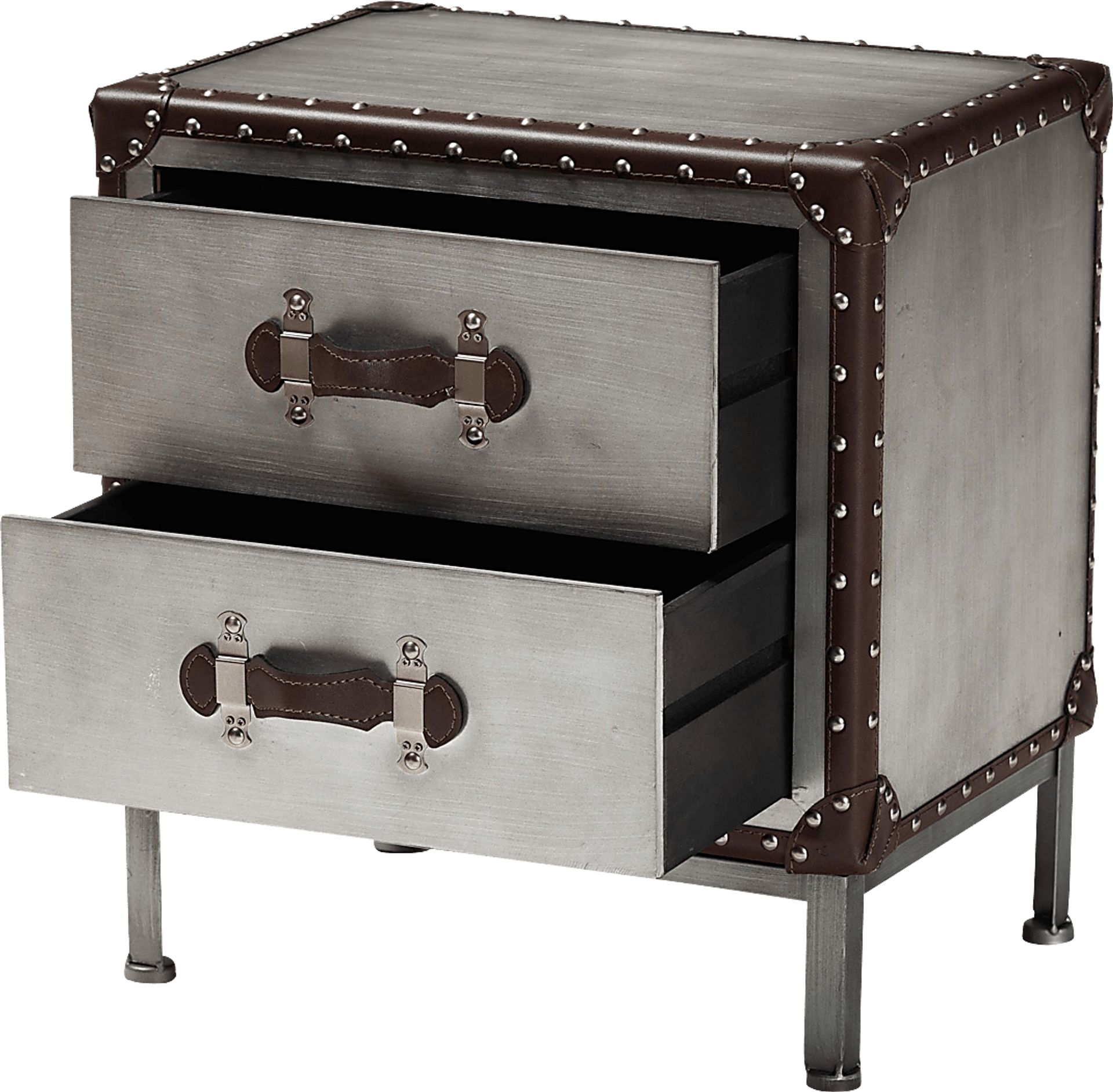 Carlyey Silver End Table - Image 4