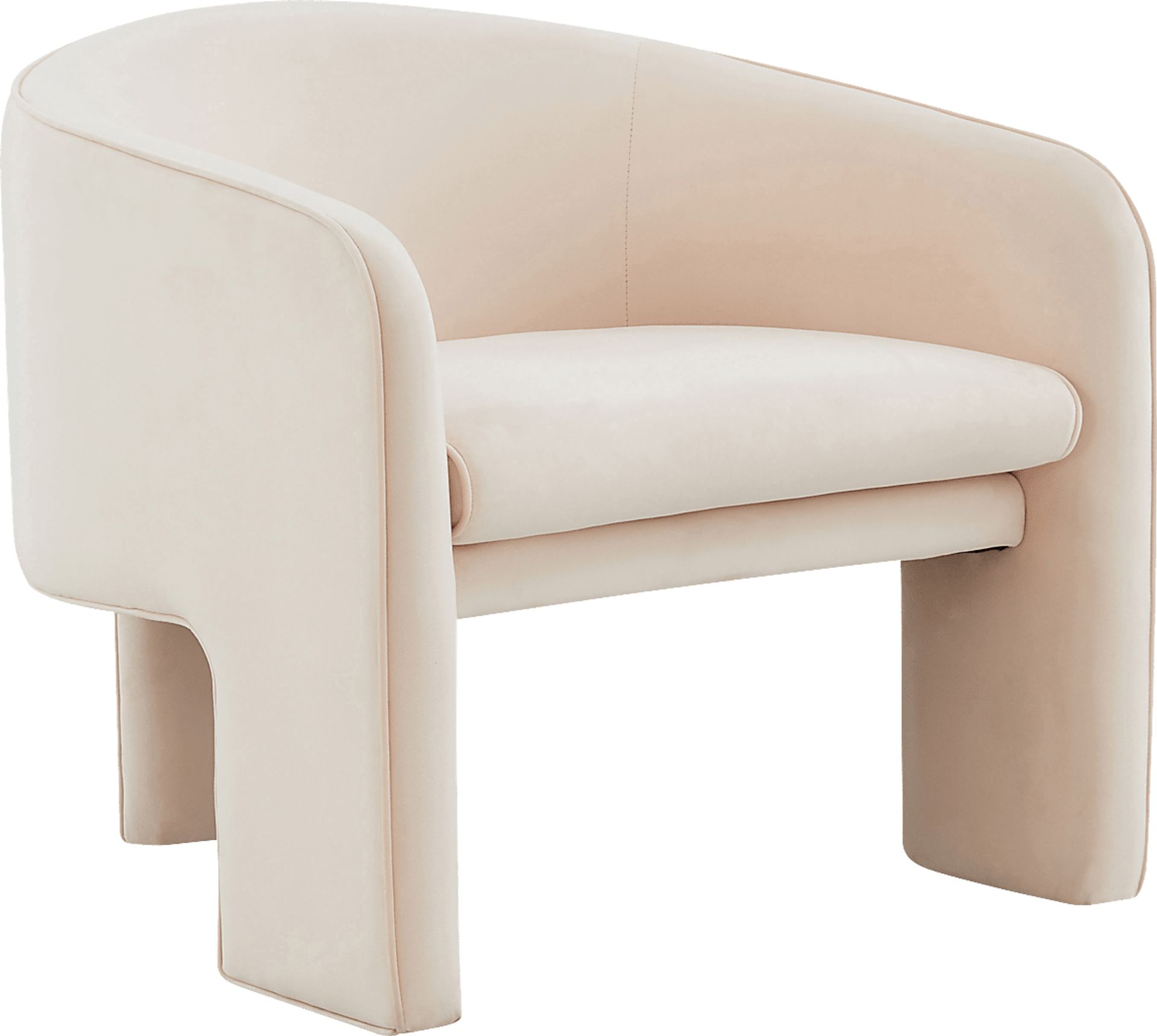 Carmain Pink Accent Chair - Image 1