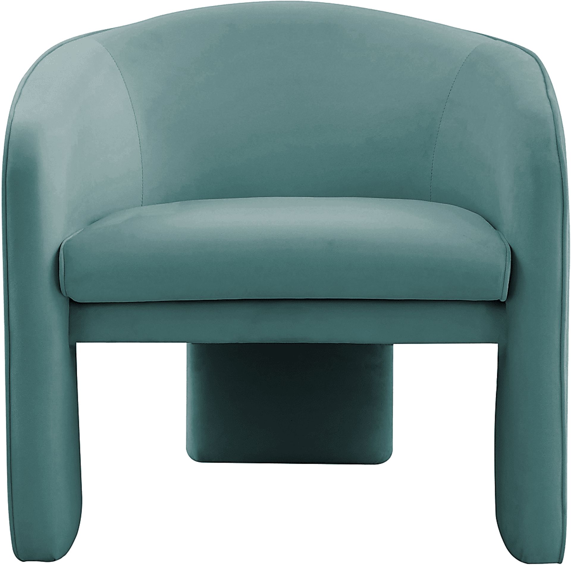 Carmain Sea Blue Accent Chair - Image 2