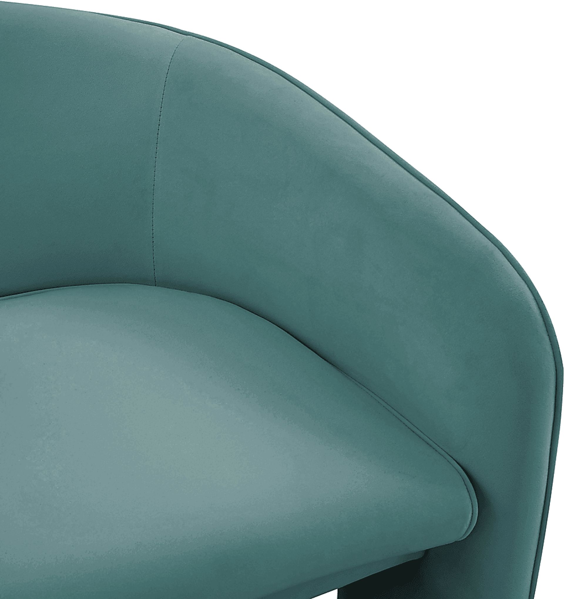 Carmain Sea Blue Accent Chair - Image 4