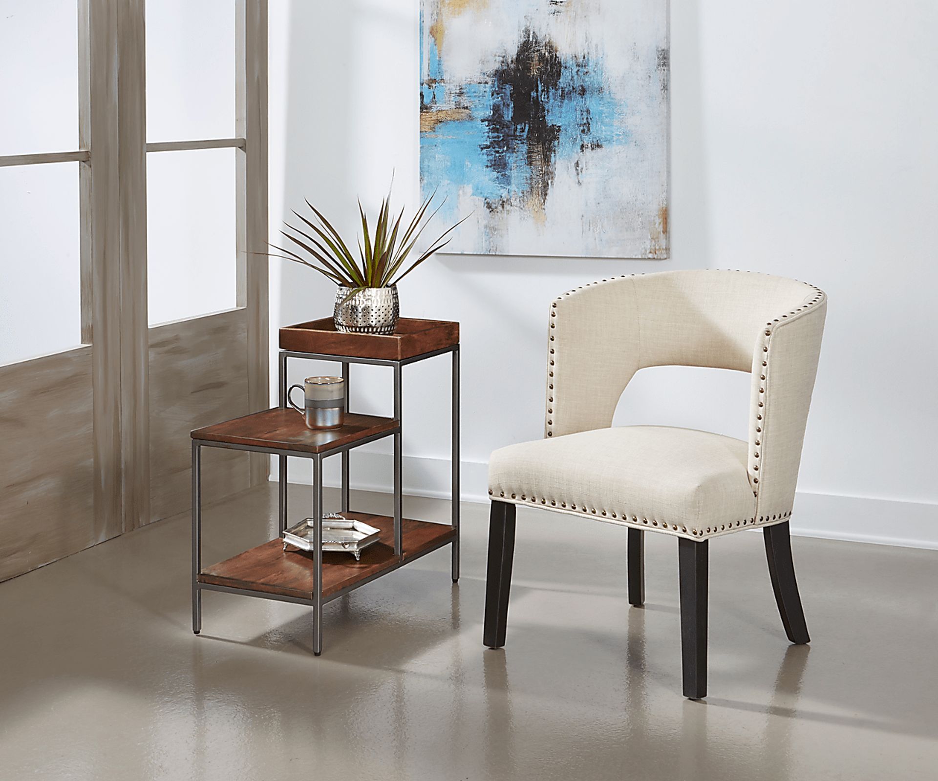 Carmalee Brown Accent Table - Image 4