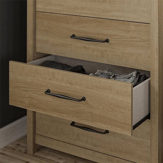Carmarthen Oak 5 Drawer Chest - Thumbnail - Image 6