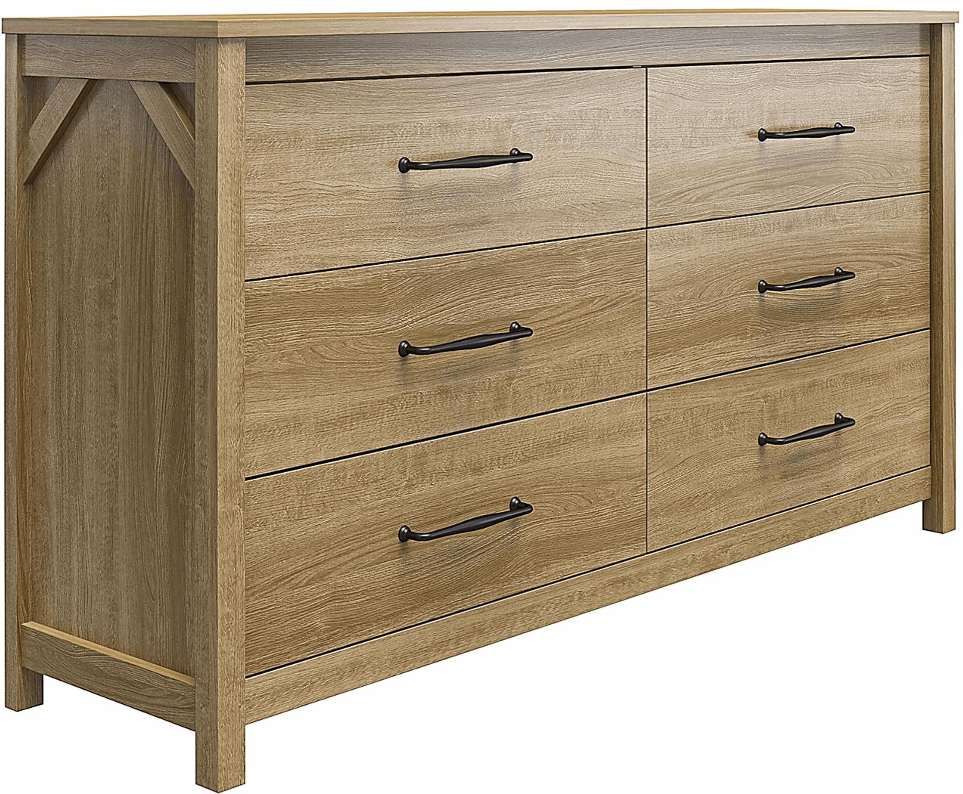 Carmarthen Oak 6 Drawer Dresser - Image 2