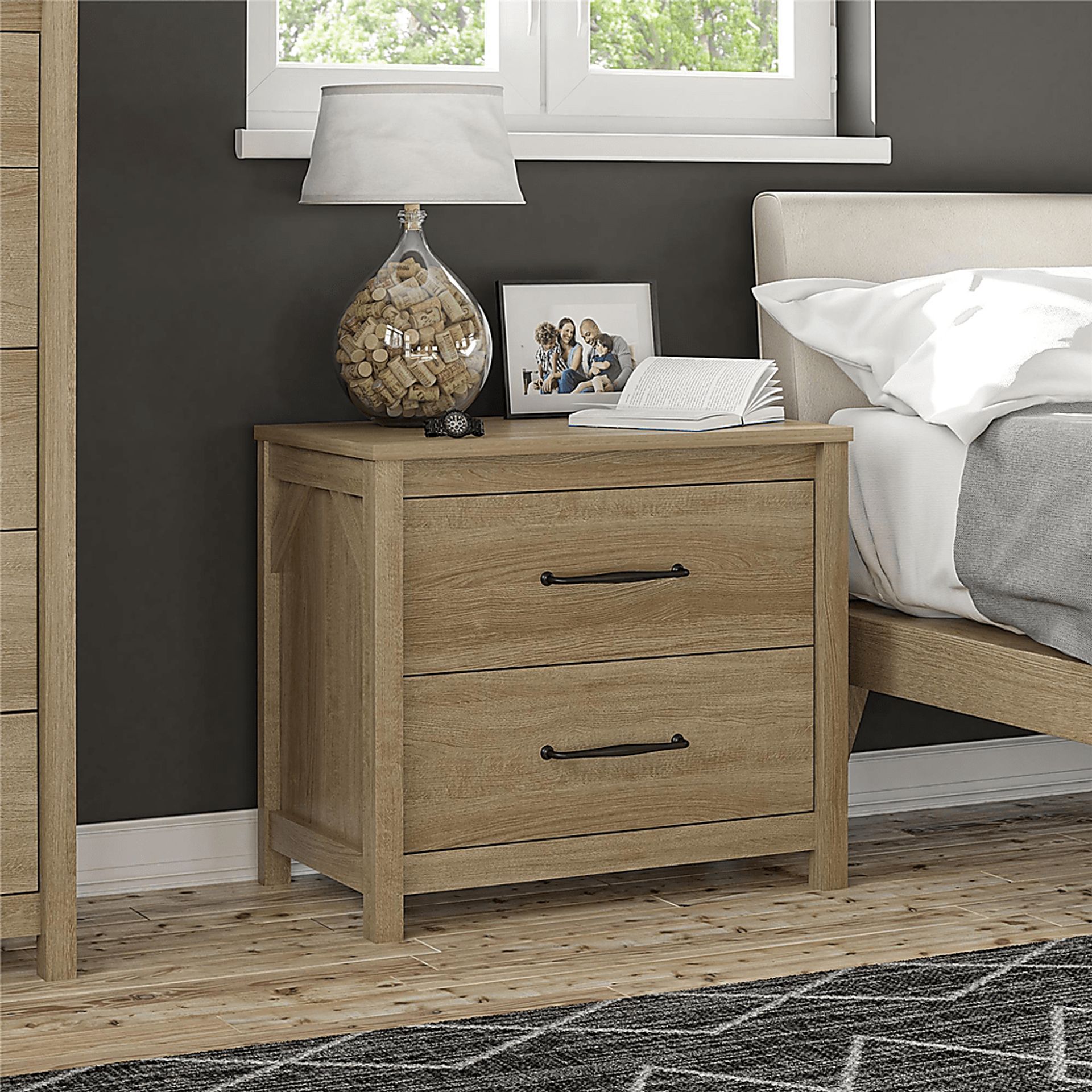 Carmarthen Oak Nightstand - Image 8