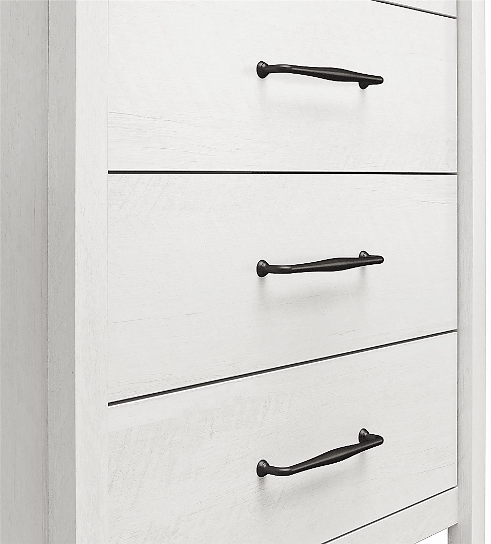 Carmarthen White 5 Drawer Chest - Image 7
