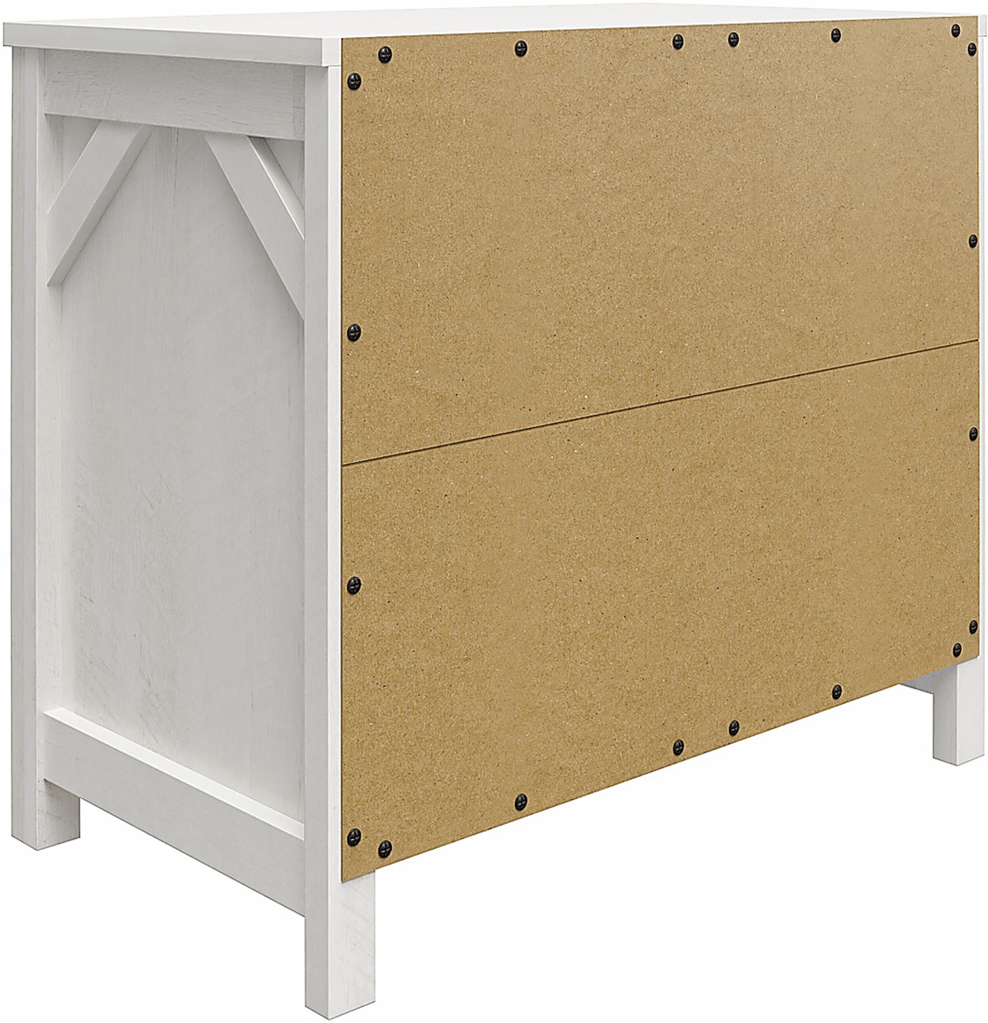 Carmarthen White Nightstand - Image 4