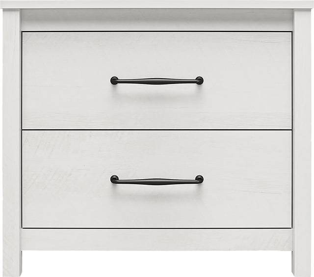 Carmarthen White Nightstand - Thumbnail - Image 1