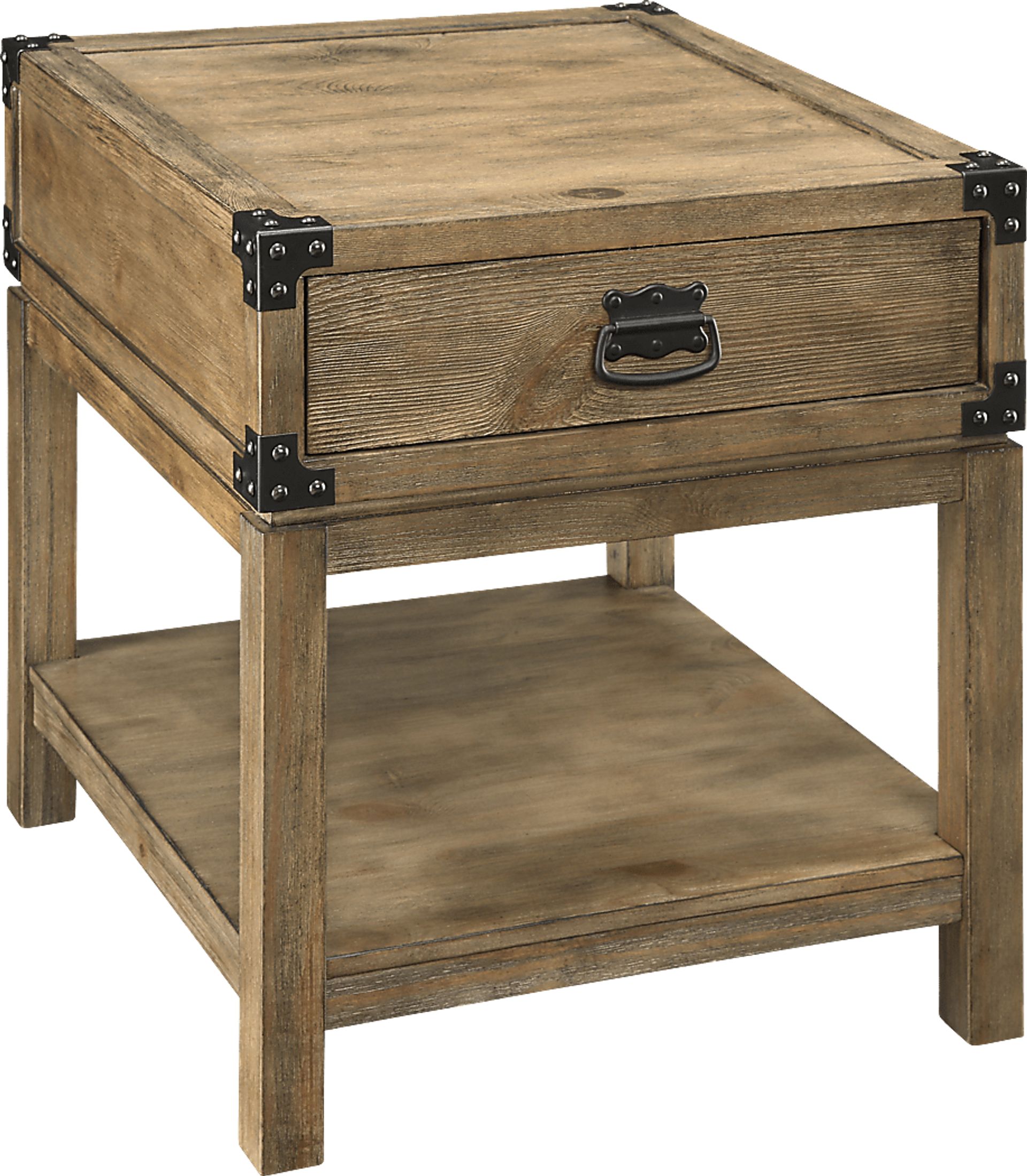 Carmel Valley Sandstone End Table - Image 1