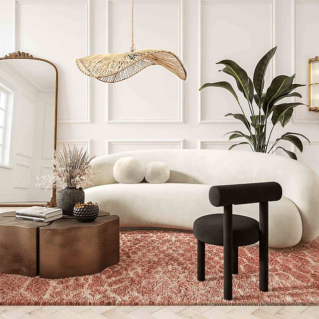 Carmela Ann Black Accent Chair - Thumbnail - Image 6