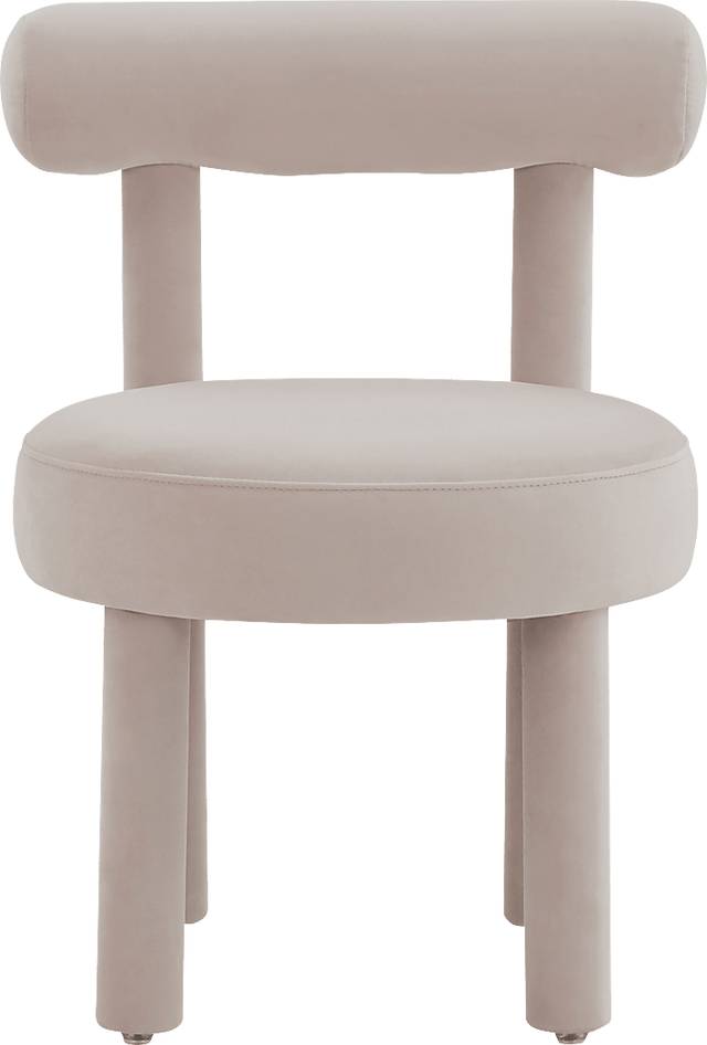 Carmela Ann Blush Accent Chair - Thumbnail - Image 2