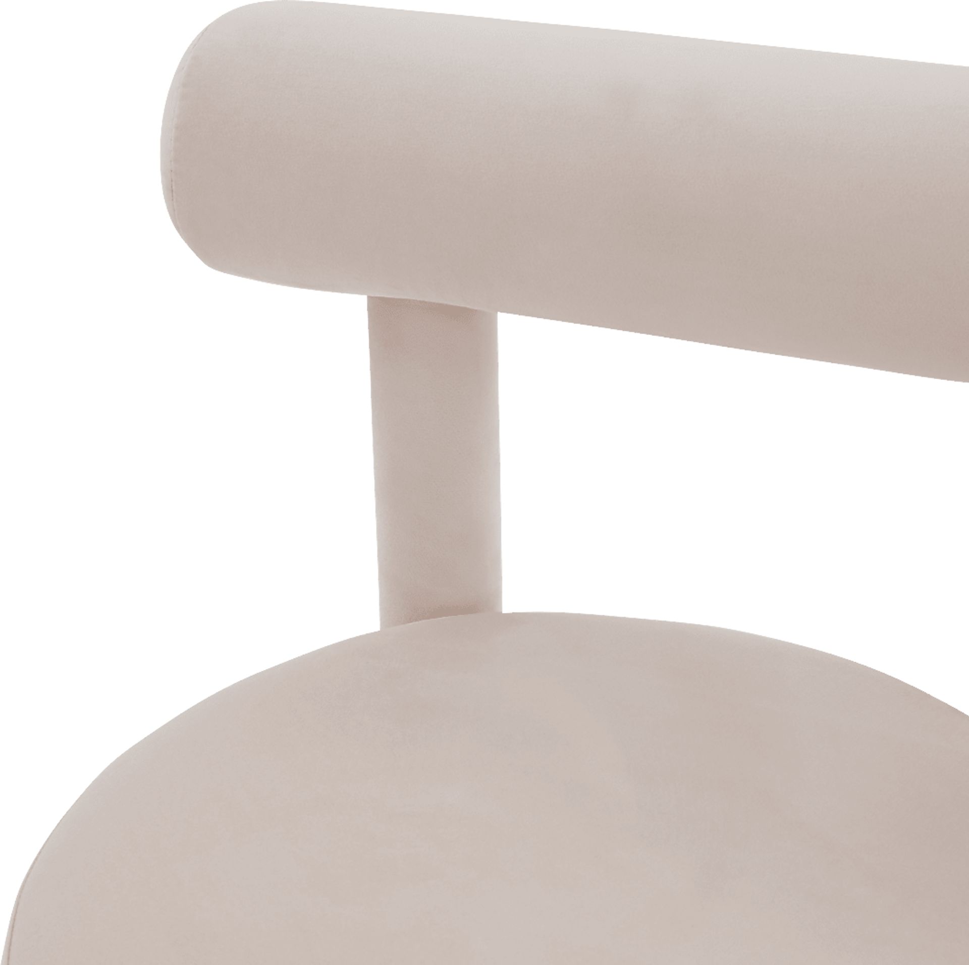 Carmela Ann Blush Accent Chair - Image 4