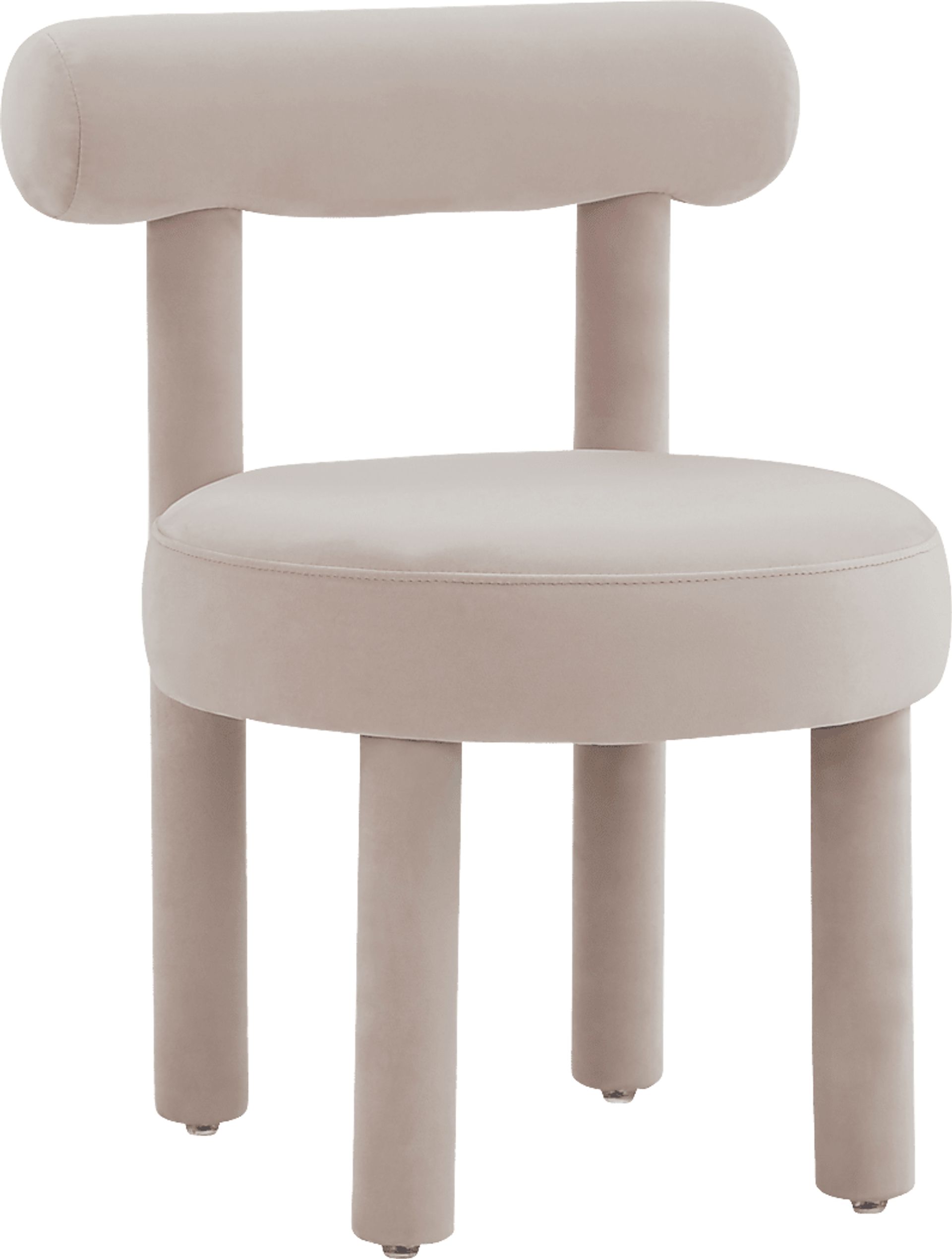 Carmela Ann Blush Accent Chair - Image 1