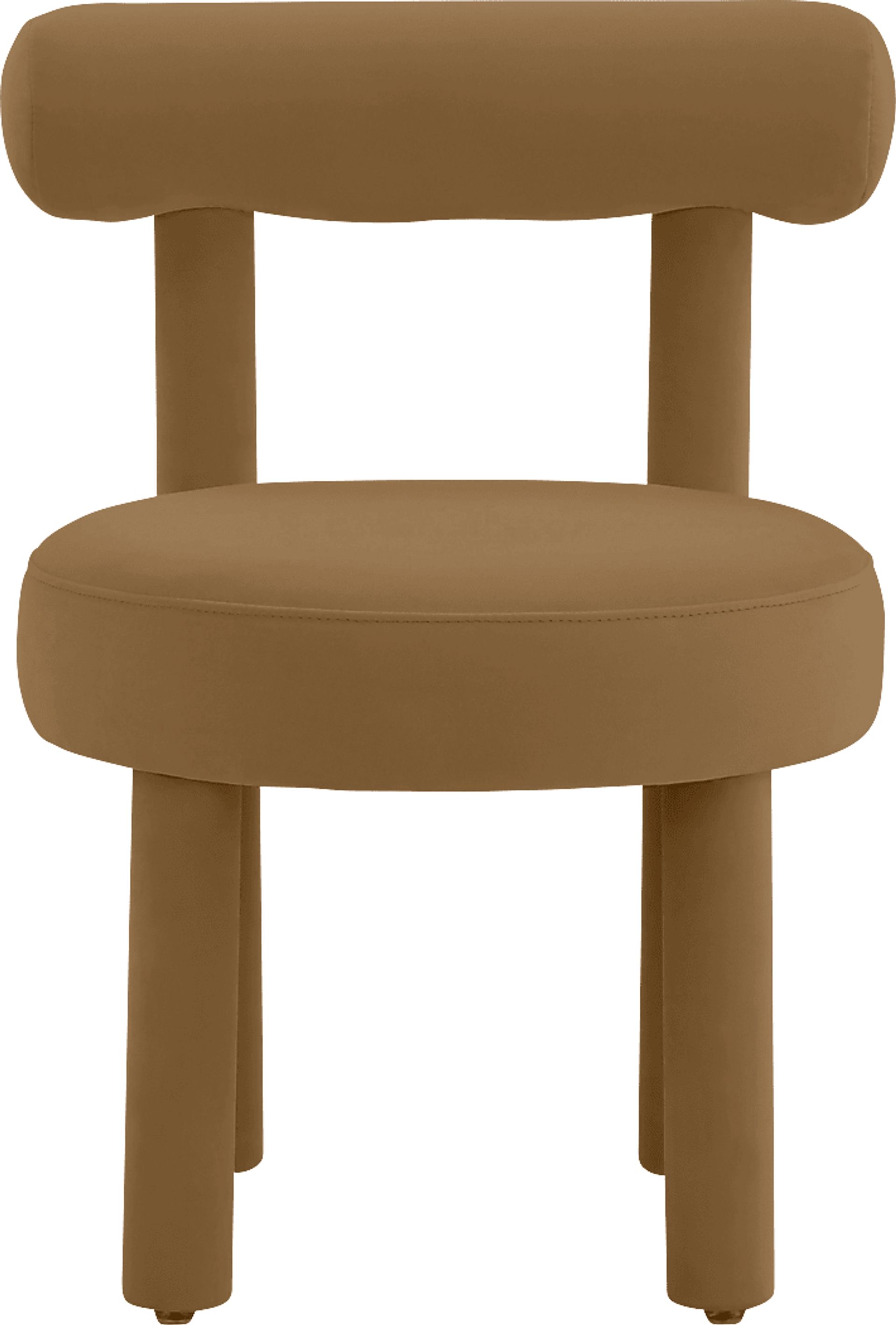 Carmela Ann Cognac Accent Chair - Image 2