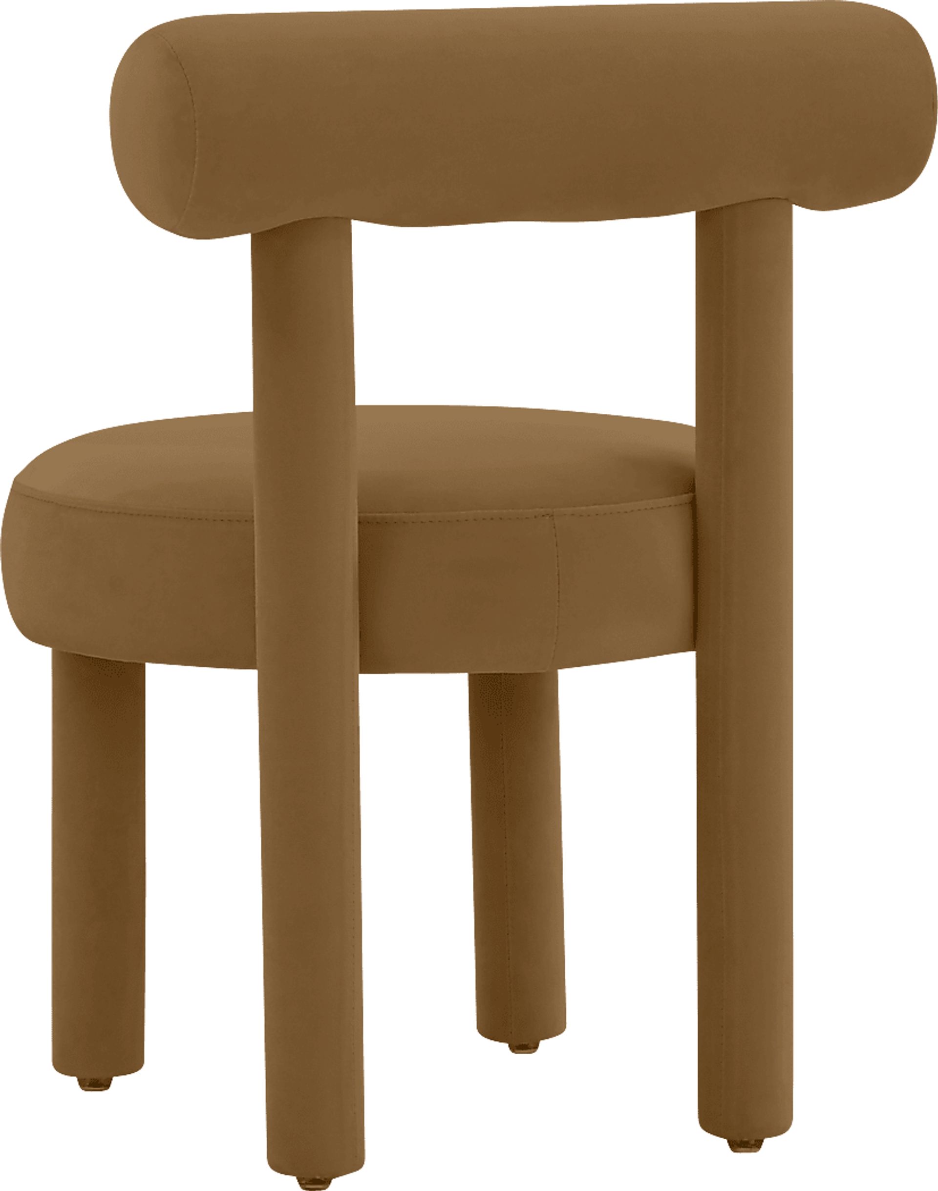 Carmela Ann Cognac Accent Chair - Image 3