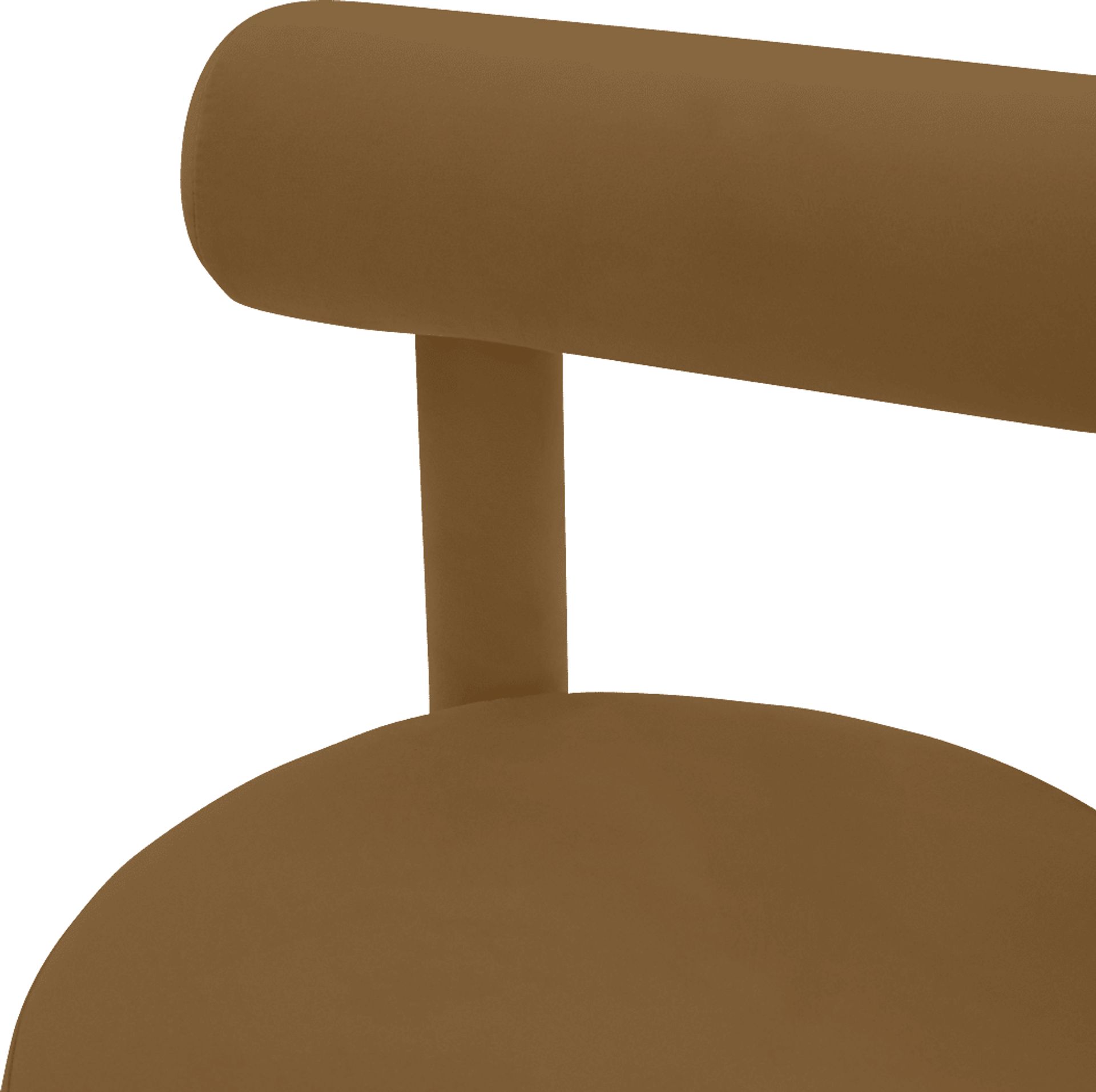 Carmela Ann Cognac Accent Chair - Image 4